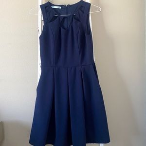 Mairices Navy Blue Dress, Size: 9/10